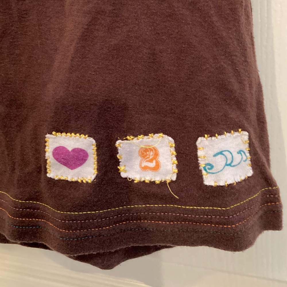 Powder Room tank. Love2Surf in chocolate Built in shelf bra Adj strap length SzL